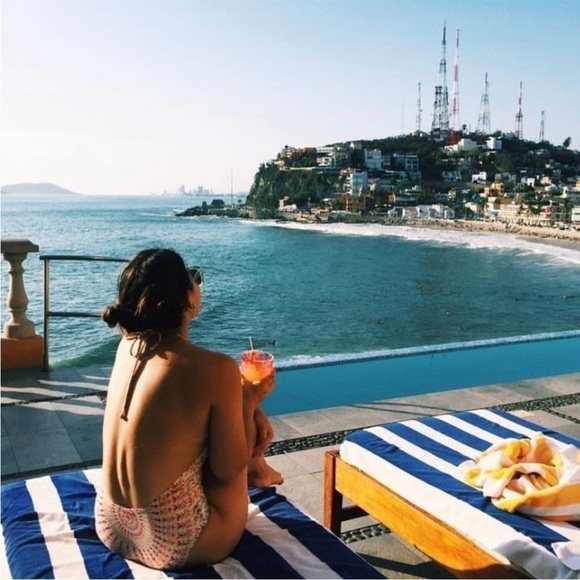 Billabong Pink and Orange Mandala One Piece Swimsuit - Picture 6 of 10